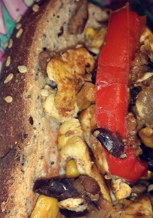 A picture of Left-Over Taco Breakfast 🍳.