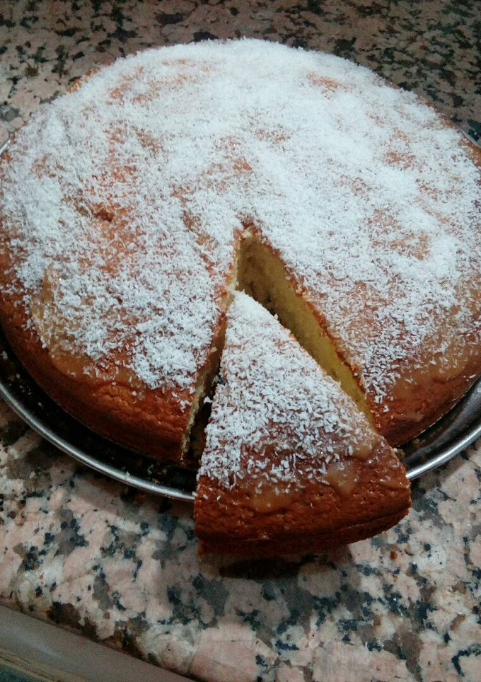 Una foto de Torta de coco 🐸