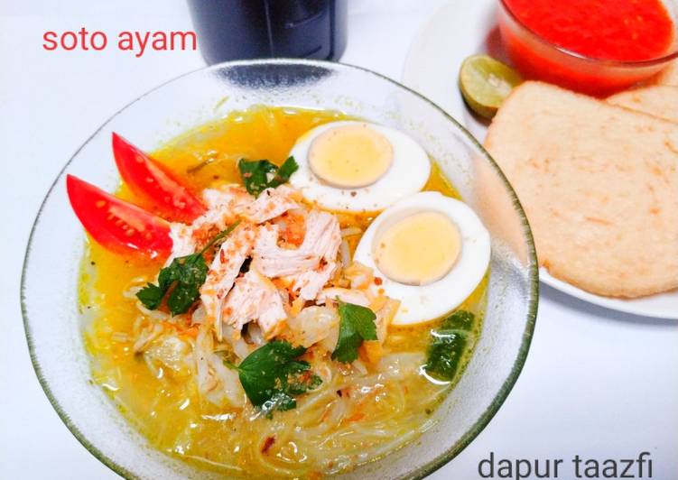 Bagaimana Menyiapkan Soto Ayam, Enak Banget