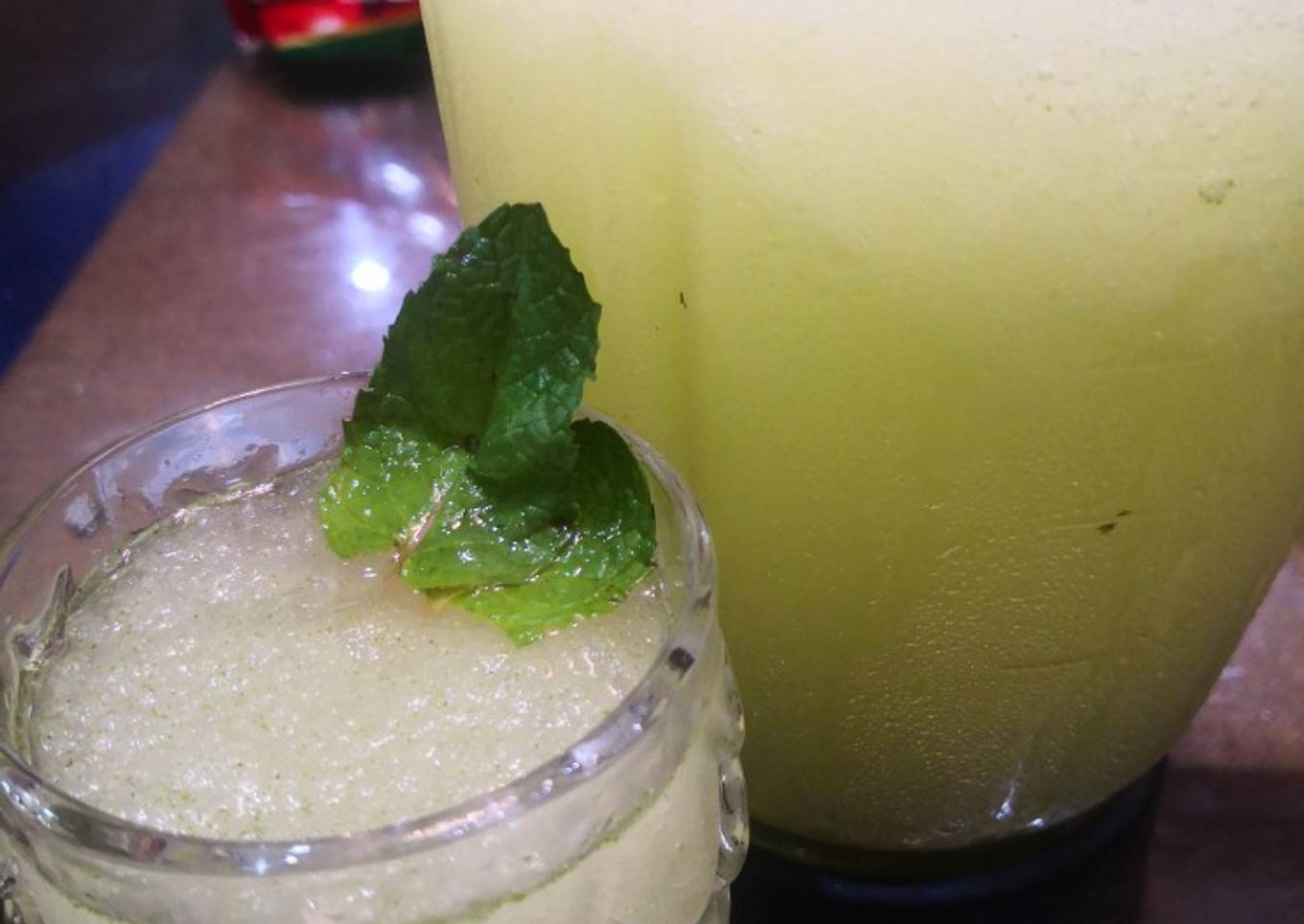 Lemon mint slush