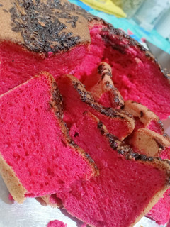Foto resep Black Pink Chiffon Cake Keto (Bolu Sifon Putih Telur) 😍