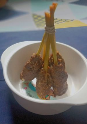 Foto resep Sate Lilit Daging Sapi (MPASI 12 bulan +)