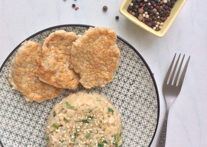 Японские рыбные котлеты. Очень воздушные, всего из 3 ингредиентов