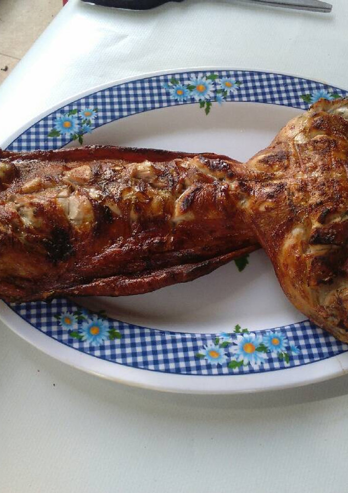 Una foto de Conejo a la Brasa