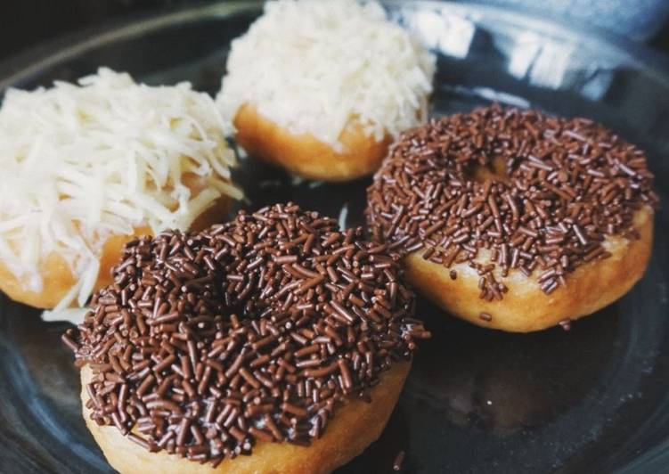 Donat Jadul dengan buttercream