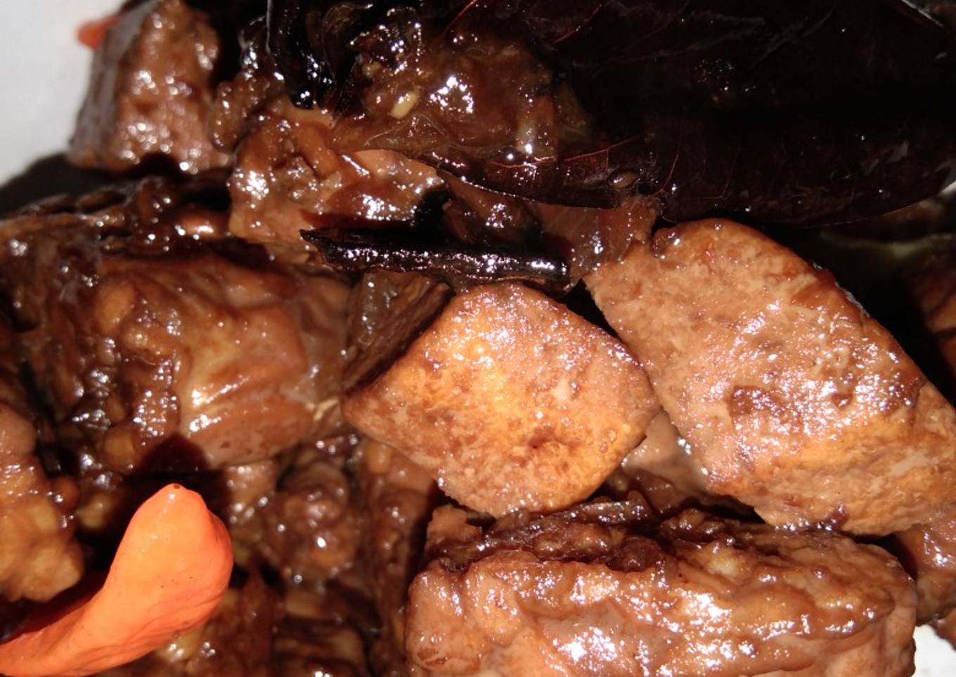 Tempe tahu bacem manis