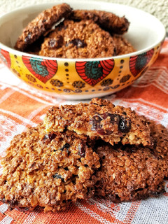 Una foto de Galletitas de avena, naranja y miel ¡Súper express y sin harina!