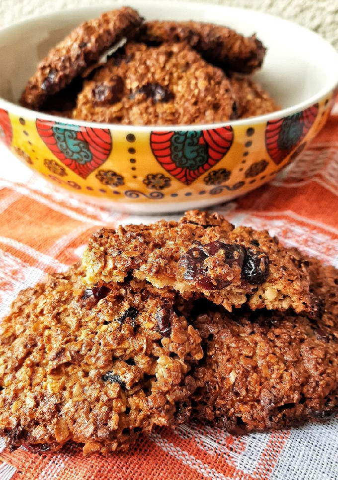 Una foto de Galletitas de avena, naranja y miel ¡Súper express y sin harina!