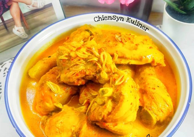 Resep Gulai Ayam Khas Minang Oleh Chiensyn Kuliner Cookpad