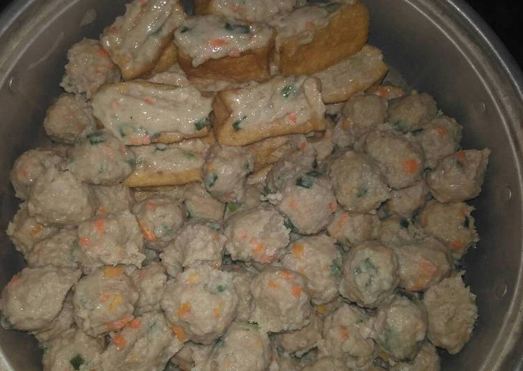 Cara Membuat Bakso sayur empuk #BikinRamadhanBerkesan yang praktis