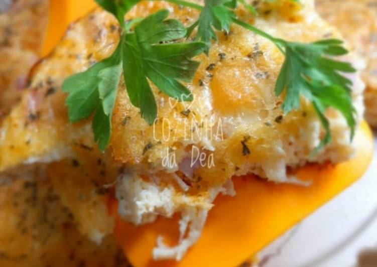 Recipe of Quick Omelete de forno com frango