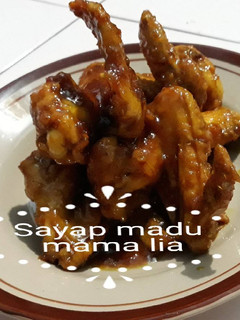 Foto resep Sayap ayam goreng madu ala mama lia
