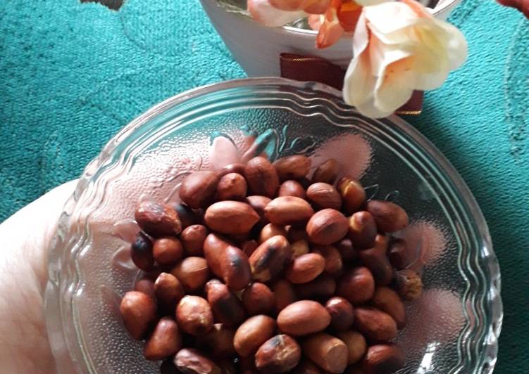 Cara Gampang Membuat Kacang Sangrai Cemilan Diet Kenyang Ala Hughes Enak Resep Masakanku