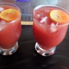 A picture of Watermelon cooler.