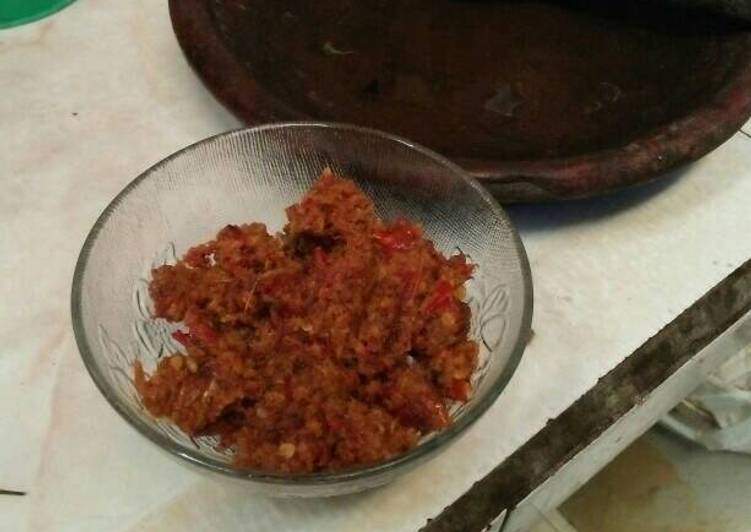 Bagaimana Membuat (bukan) sambal roa 😅 yang Enak Banget