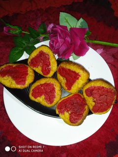 ভ্যানিলা হার্ট কুকিস্ (vanilla heart cookies recipe in Bengali) রেসিপির প্রধান ছবি