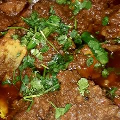 A picture of Beef karahi.