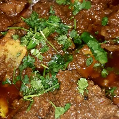 Beef karahi Recipe by Fozia Karim - CookpadSharePrint-image