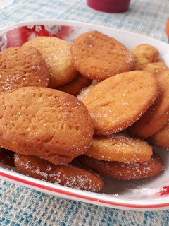 Una foto de Tortas fritas sin grasa!