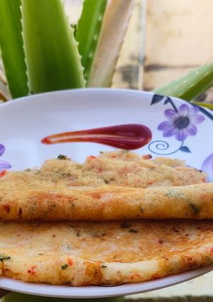 सूजी का चीला (sooji ka cheela recipe in Hindi) रेसिपी मुख्य फोटो