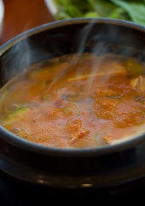 Una foto de Sopa de Verduras