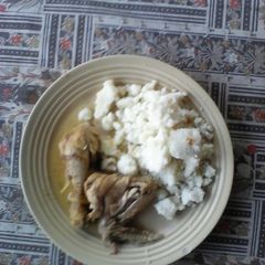 A picture of Organic chicken stew.