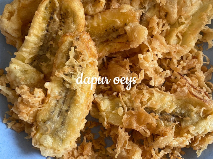 Cara Memasak Pisang Goreng Crispy Rumahan