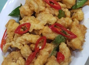 Foto resep Salted Egg Chicken (dgn bumbu telur asin Royco)