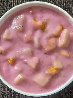 மேங்கோ ஸ்டாபெரி கஸ்டர்ட் (Mango strawberry custard) செய்முறை முக்கிய புகைப்படம்