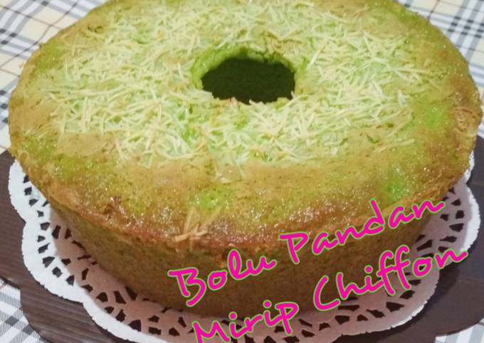 Bolu Pandan Mirip Chiffon