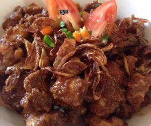 Fresh, Menyajikan Sate goreng #alaoya Enak Sederhana