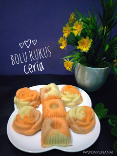 Foto resep 184) Bolu kukus ceria (2 telur)