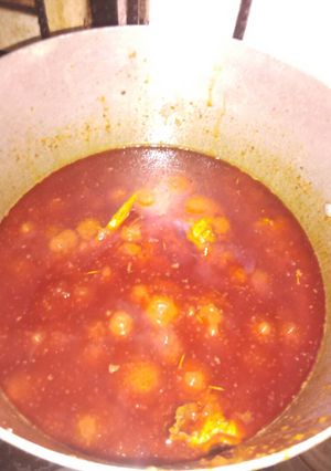 A picture of Palmoil stew.