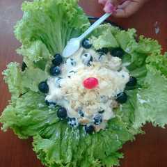 Una foto de Ensalada de frutas