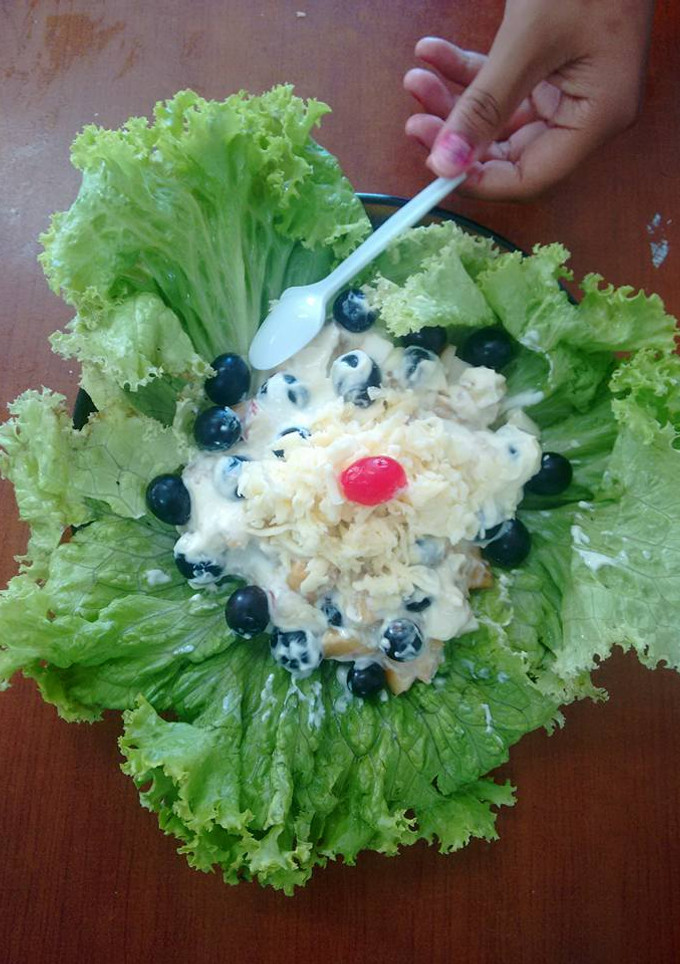 Una foto de Ensalada de frutas