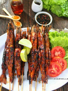 Foto resep Udang bakar madu