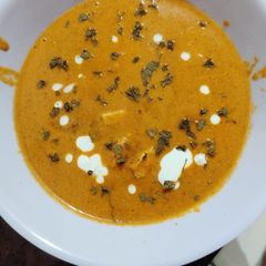 A picture of Paneer butter masala.