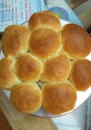 Hình của món Bánh mỳ bơ mềm.