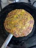 Spinach & Batata Paratha { Leftover Subzi Ka Makeover }