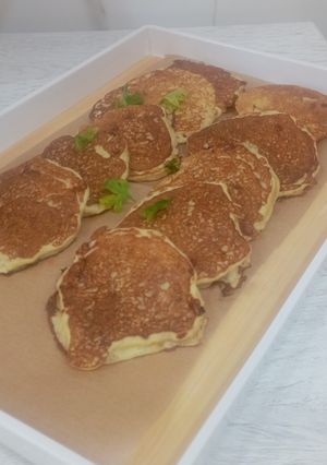 صورة لوصفة بانكيك مالح 🥨🧀🥞