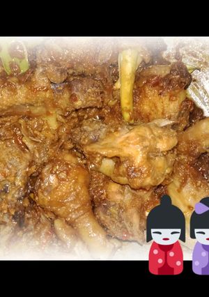 Foto resep Amerdas (ayam merah pedas)