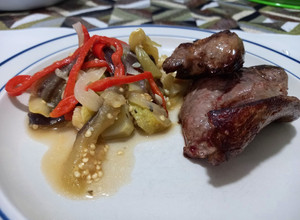 Una foto de Antipasto de berenjenas y zucchini 🍆🥒 | Fácil y rápido 👍🚀