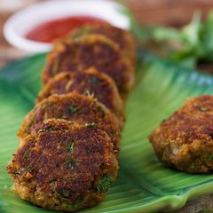 A picture of Soya Cutlets.