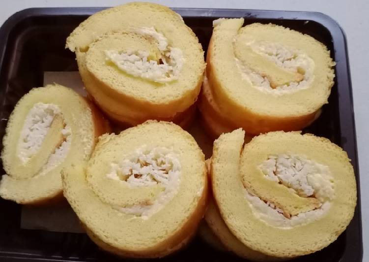 Bagaimana Membuat Japanese roll cake yang Lezat