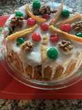 Pastel dulce casero