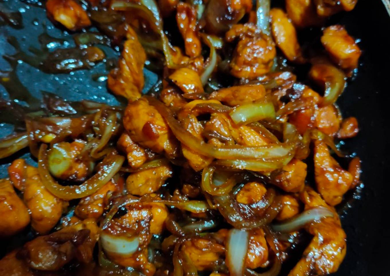 Ayam teriyaki simple