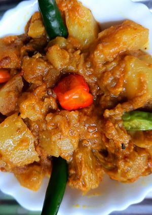 কুমড়ো ফুলের ঝালমশলা (Spicy pumpkin flower recipe in Bengali) রেসিপির প্রধান ছবি