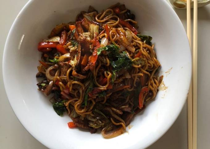 Use-up Pork Stir Fry with Mirin