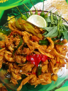 Foto resep Ayam suwir tempe bumbu Bali