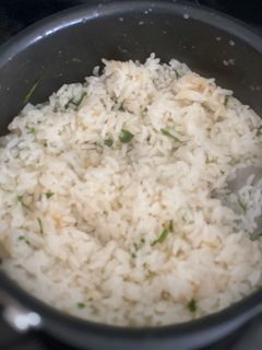 A picture of Cilantro Lime Rice.